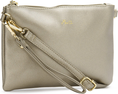 

Miss CL By Carlton London Women Casual Grey PU Sling Bag