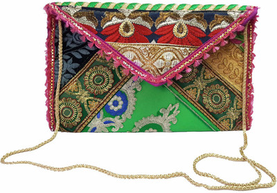 

GIPPY TRENDZ Women Casual Multicolor Silk Sling Bag