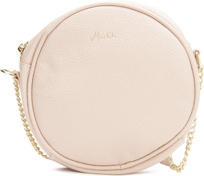 

Miss CL By Carlton London Women Evening/Party Pink PU Sling Bag