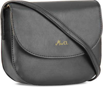 

Miss CL By Carlton London Women Casual Black PU Sling Bag