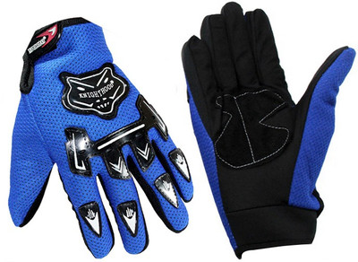UNIQUE Pro-Biker Riding Gloves(Blue)