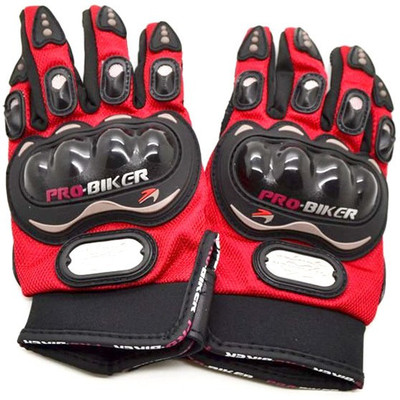 

Probiker Bike Motorcycle Scooter Riding Driving Gloves (XL, Red)