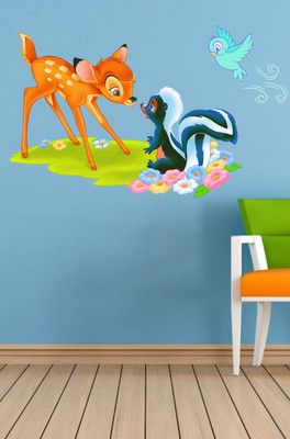 

RNG  3d pvc vinyl home décor wall sticker with hd color Sticker(Pack of 1, Multicolor