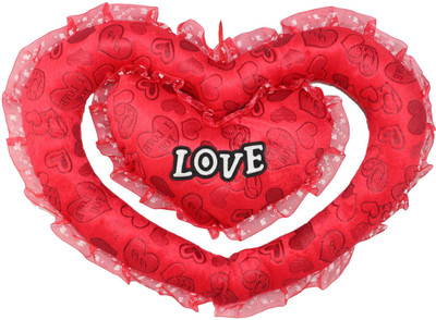 

Ziyana Valentine Red Heart - 21 cm(Red)