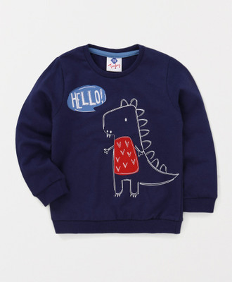 Tonyboy Full Sleeve Printed Baby Boys Sweatshirt