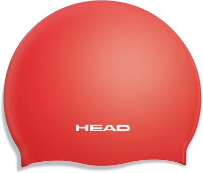 

Head Silicone Flat Junior Swimming Cap(Red, Pack of 1)