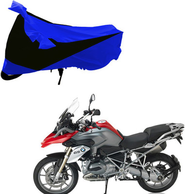 Purpleheart Two Wheeler Cover for BMW(1200 GS, Black, Blue)