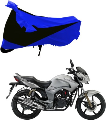 Purpleheart Two Wheeler Cover for Hero(Hunk, Black, Blue)