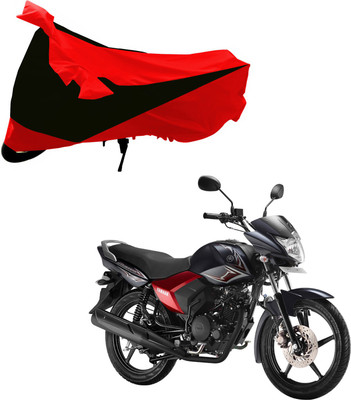 Purpleheart Two Wheeler Cover for Yamaha(Saluto, Black, Red)