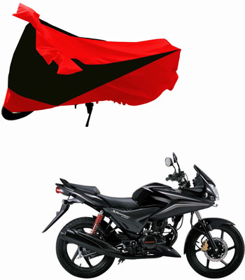 Purpleheart Two Wheeler Cover for Honda(CBF Stunner, Black, Red)