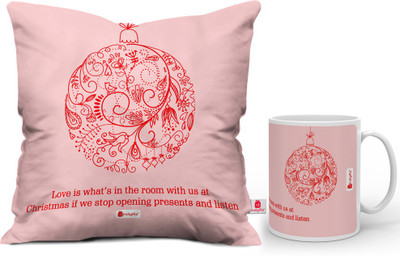 

Indigifts Cushion, Mug Gift Set