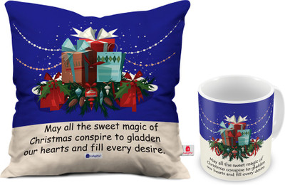 

Indigifts Cushion, Mug Gift Set