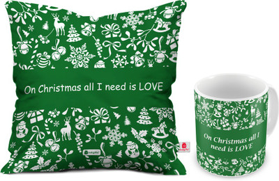 

Indigifts Cushion, Mug Gift Set