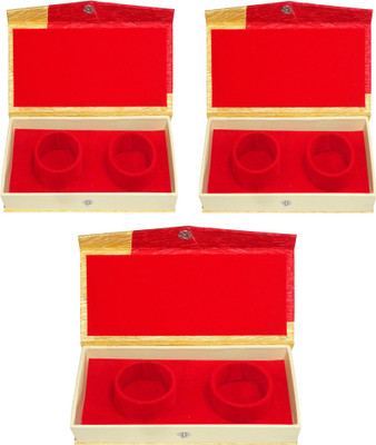 

Atorakushon Pack of 3 Bangles Storage Box Bracelet Chain Jewellery Kit Vanity Case Wardrobe Organizer (Red) Ideal for:Storage of Payal, Watch, Chain, Bracelet Bindi,jewellry Cosmetics etc,Keep your Valuable item safe & Dust free,Travelling,Shopping,Picnic