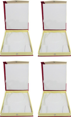 

Atorakushon Pack of 4 Pcs Multipurpose Necklace Earring bangle bracelet half set box Jewellery Makeup Vanity Box Kit (Crem) Ideal for:Storage of Payal, Watch, Chain, Bracelet Bindi,jewellry Cosmetics etc,Keep your Valuable item safe & Dust free,Travelling
