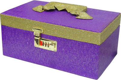 

Atorakushon Wooden Mixed Jewellery Locker Box Tops Studs Necklace,Earring Jewellery Wardrobe Organiser Wedding Collection Gift Ideal for:Storage of Payal, Watch, Chain, Bracelet Bindi,jewellry Cosmetics etc,Keep your Valuable item safe & Dust free,Travell