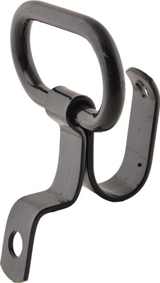 

Spidy Moto Bike Pillion Lifting Holder Lady's Handle With Hook Black Ryal Enfield Twin spark Royal Enfield Emblem