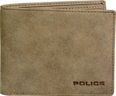 

Police Men Tan Genuine Leather Wallet(8 Card Slots)