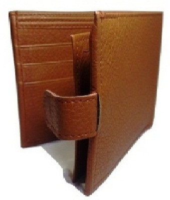 

Factory Made Men Brown Genuine Leather Wallet(3 Card Slots)