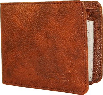 

Orbit Men Brown Genuine Leather, Fabric Wallet(5 Card Slots)