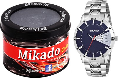 Mikado Masterpiece design Day and date functional watch for Men's with stylish Outer-case and 1 year warrenty Watch  - For Men   Watches  (Mikado)