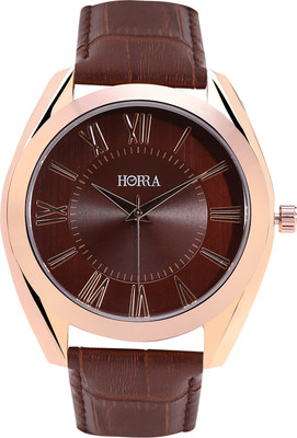 

Horra PB817MLBR9 Kompanero Series Brown Dial Analog Watch - For Men