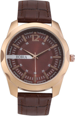 

Horra PB817MLBR27 Kompanero Series Brown Dial Analog Watch - For Men