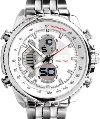 Skmei Original Stainless Steel Water Resistant Watch  - For Boys   Watches  (Skmei)
