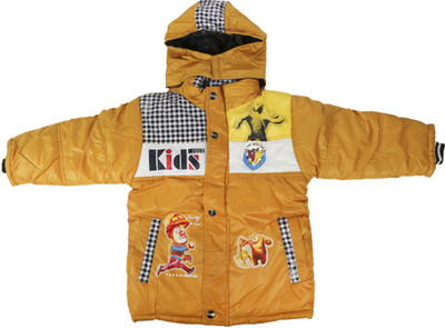 

Baby Boo Full Sleeve Embellished Boys Jacket, Yellow