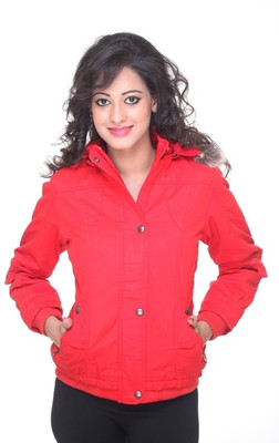 

Trufit Full Sleeve Solid Women's Jacket, Red