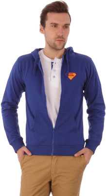 Campus sutra full top sleeve solid men jacket