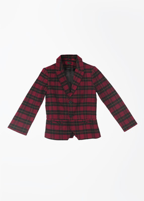 

United Colors of Benetton. Sleeveless Checkered Girls Jacket