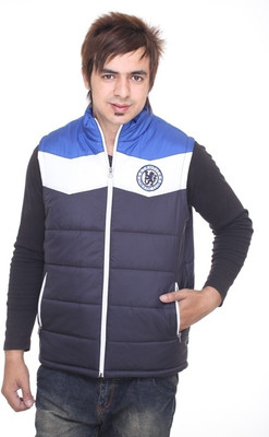 TRUFIT Sleeveless Solid Men Bomber Jacket