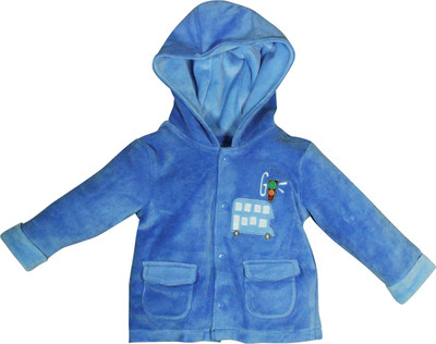 

FS Mini Klub Full Sleeve Printed Baby Boys Jacket, Blue