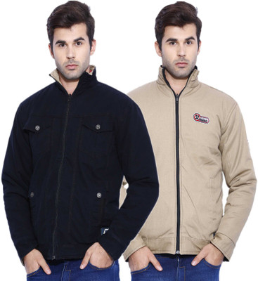 

Sports 52 Wear Full Sleeve Solid Men's Jacket, Black