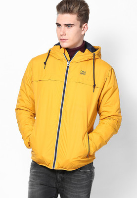 

Jack & Jones Full Sleeve Solid Men's Jacket, Bright gold