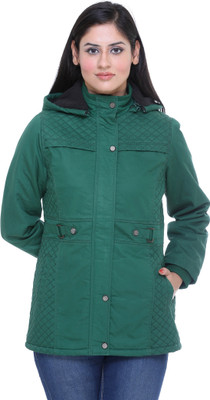 

Trufit Full Sleeve Solid Women's Jacket, Green