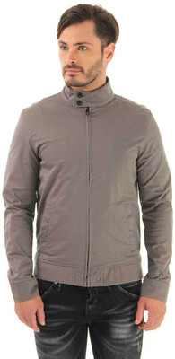 

Jack & Jones Full Sleeve Solid Men's Jacket, Grey melange