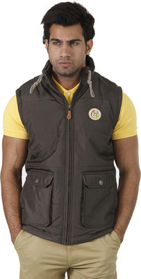70% OFF on London Fog Sleeveless Solid Men's Jacket