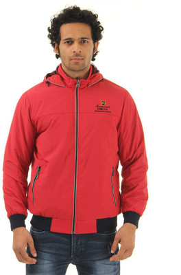 

Monte Carlo Full Sleeve Solid Men's Jacket, Red