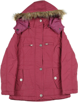 

Fort Collins Full Sleeve Solid Girls Quilted Jacket, Purple