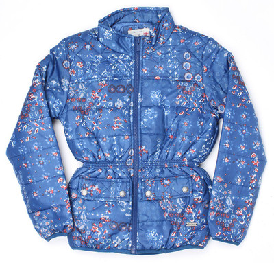 

Pepe Jeans Full Sleeve Printed Girls Jacket, Blue