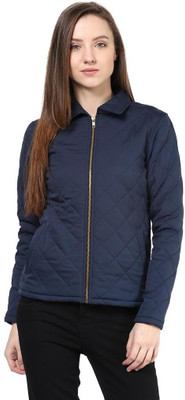 

The Vanca Full Sleeve Solid Women's Jacket, Blue