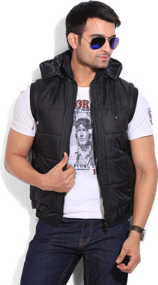 

Fort Collins Sleeveless Solid Men's Jacket, Black