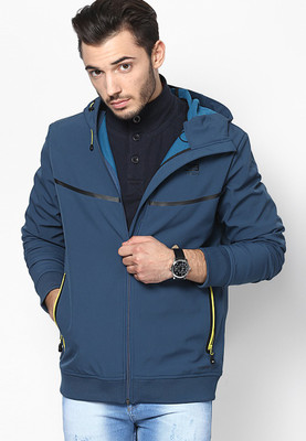 

Jack & Jones Full Sleeve Solid Men's Jacket, Blue wing teal