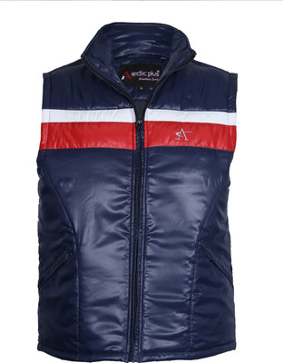 ArcticPlus Sleeveless Solid Men PolyFill Jacket ArcticPlus Sleeveless Solid Men PolyFill Jacket