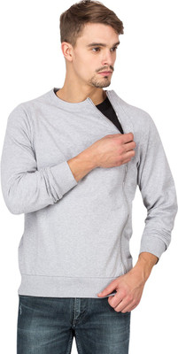 

Campus Sutra Full Sleeve Solid Men Quilted Jacket, Grey