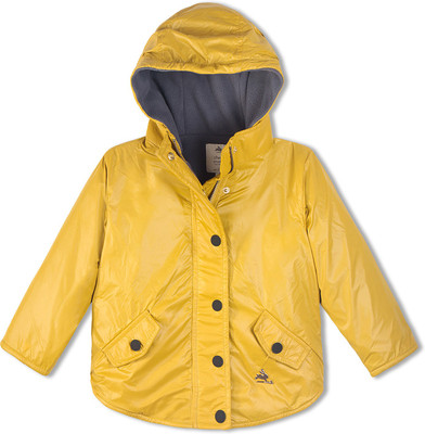 

Cherry Crumble California Full Sleeve Solid Girls Jacket, Yellow