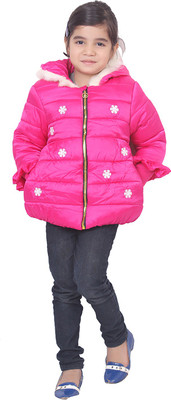 

Sakhi Sang Full Sleeve Solid Baby Girls Jacket, Magenta