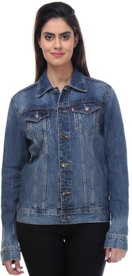 

Kotty Full Sleeve Solid Women's Jacket, Blue